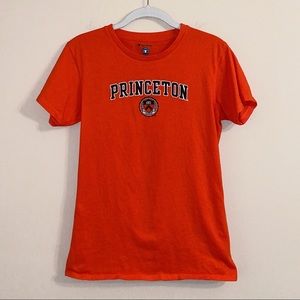 Champion Princeton Tee Shirt Orange Size Medium